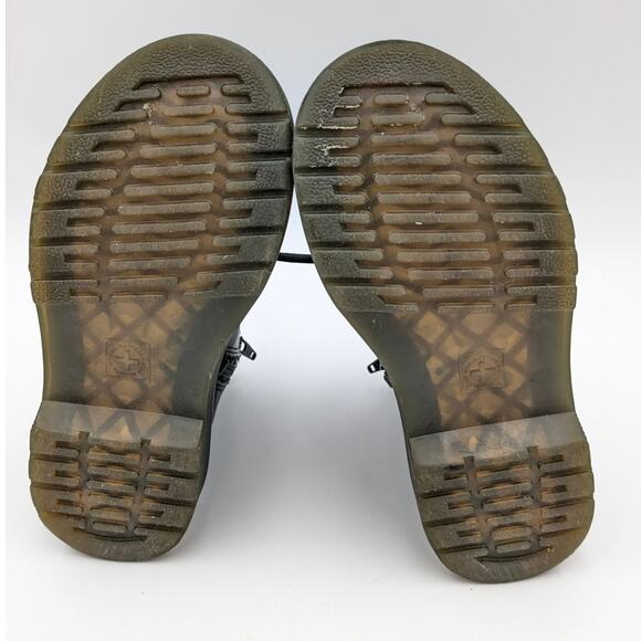 Dr. Martens Junior Boots 1460 J Softy T Leather Lace-Up Ankle Boot Black Size 12 - Picture 7 of 10